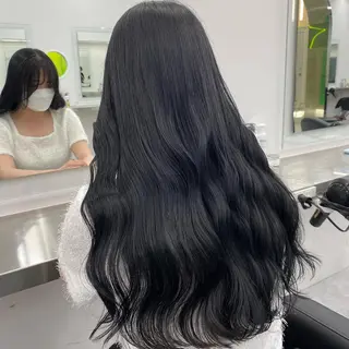 ロング カラー 韓国カット/ パーマ/KOTAのヘアスタイル