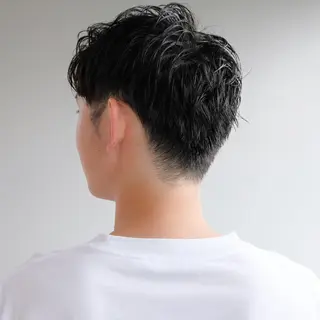 パーマ メンズ ツイスパ/波巻き対応 メンズ特化　石川愛理のヘアスタイル