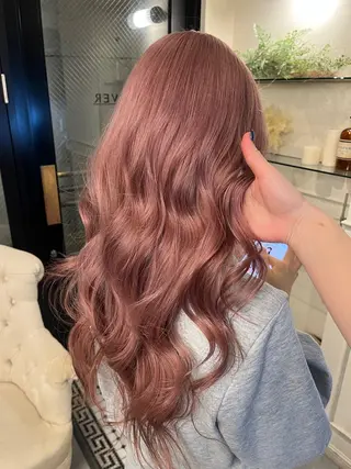 ロング カラー ROVER所属・美咲🤎 /艶カラー /ハイライトカラーのヘアスタイル