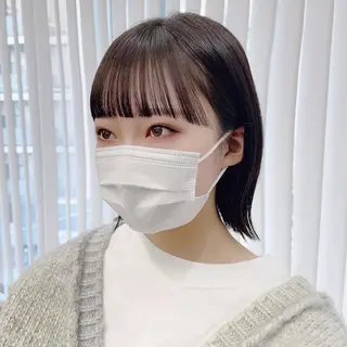 ミディアム カラー パーマ ヘアアレンジ メンズ キッズ ネイル マツエク・マツパ アイブロウ 横浜Bob美容師🤎 ERINAのヘアスタイル