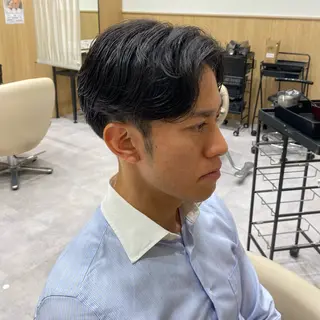 ショート パーマ メンズ UNIX所属・村上翼/ハンサム ショート/パーマのヘアスタイル