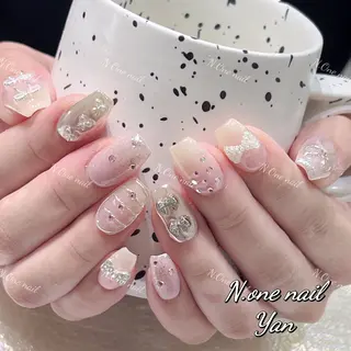 ネイル 長いだし/スカルプ/ パラシェルN.oneのネイルデザイン