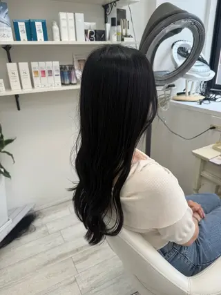 ロング 新籾 尚哉のヘアスタイル