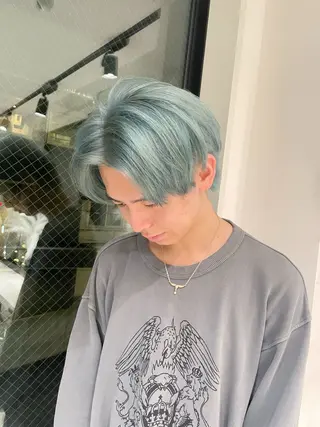 ショート GO TODAY SHAiRE SALON 原宿本店所属・REINA/ブリーチ /ハイトーン/原宿のヘアスタイル