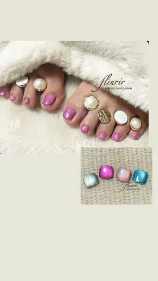 ネイル フルリール 【プライベートサロンのネイルデザイン