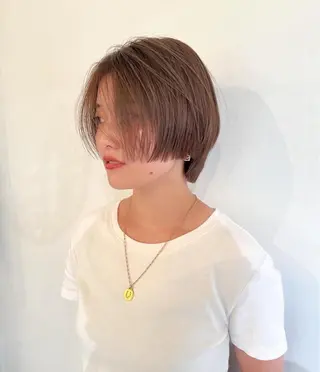 ショート カラー Memories 銀座所属・小顔💫似合わせ💫 ショート下村直也のその他イメージ