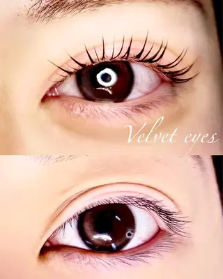 マツエク・マツパ velveteyes ＊yukiのマツエク・マツパデザイン
