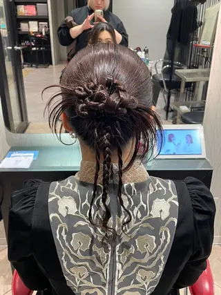 ヘアアレンジ 👑艶髪/カラー/ アレンジ/特化👑のヘアスタイル