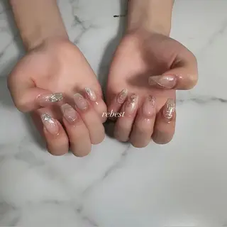 ネイル ❤️💛🩵京橋 痛ネイル⭐️3Dのネイルデザイン