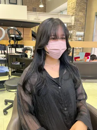 セミロング カラー 海外girl🤎 透明感ベージュmaoのその他イメージ