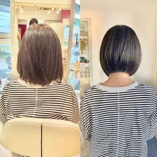 ショート ショート/ボブ/縮毛 三上達大のヘアスタイル