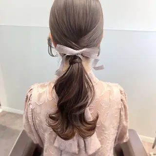 ミディアム 韓国モテhair🍑 momoのヘアスタイル