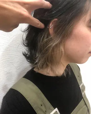 ショート SAKURA 原宿所属・なかの たくみのヘアスタイル