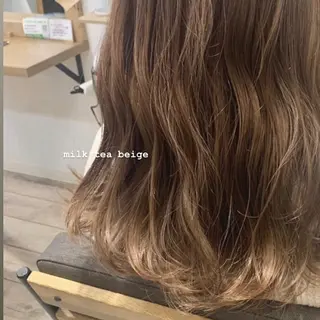 セミロング ハイレート🤍🫧 池田のヘアスタイル