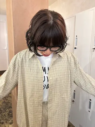 ショート Chiho / 梅田 / ボブ/ パーマのヘアスタイル