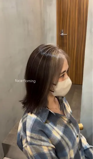 カラー しずく🤍🧸 / fifthパーマのヘアスタイル