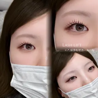 マツエク・マツパ 似合わせパーマ⟡束感 まつ毛⟡mia 🎀のマツエク・マツパデザイン