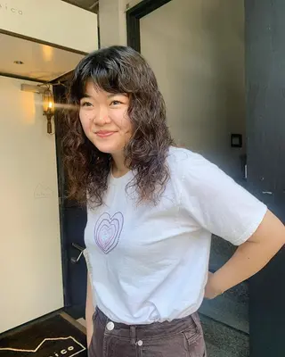 ロング パーマ 🌿ボブ パーマ高橋啓太🌿のヘアスタイル