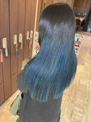 ロング カラー Nagisa. /ニュアンスパーマのヘアスタイル