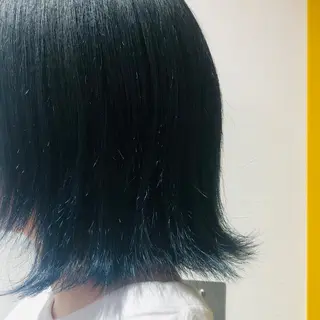 ショート カラー 艶カラー/韓国顔周り 🎀mamiのヘアスタイル