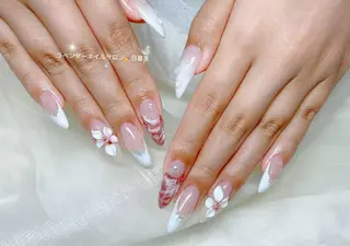 ネイル ラベンダー💖日暮里 ルル💖ネイルのネイルデザイン