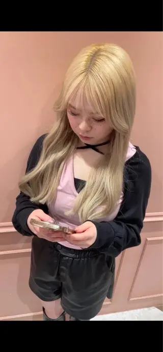 HONO/韓国 🇰🇷大阪エクステのヘアスタイル