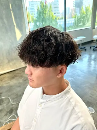 パーマ メンズ 骨格補正施術/メンズ 専門美容師/YUYAのヘアスタイル