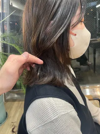 セミロング BUZZ所属・四ッ井 翔のヘアスタイル