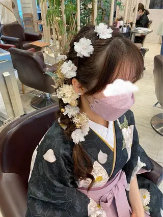 ロング すみす🎀ヘアメ/ 艶カラー/エクステのヘアスタイル