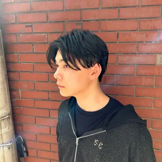 ショート パーマ メンズ 【メンズパーマ特化】 🍏網中勇喜のヘアスタイル