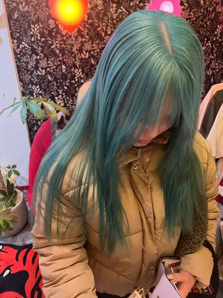 ロング カラー カラーパティシエ facce🌼ikoのヘアスタイル