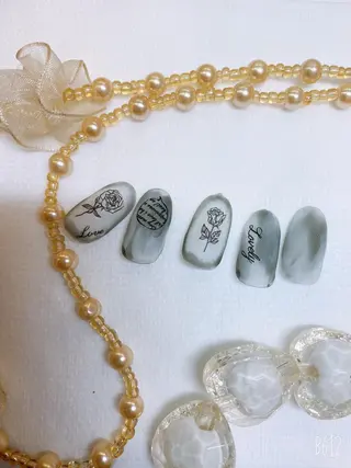 ネイル 🦋ネイルサロン ブラン🌈ゆりのネイルデザイン