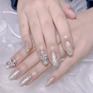 ネイル ki🍒🍒 ki ツルツルネイルのネイルデザイン