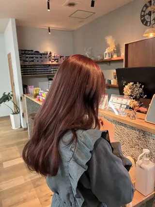 セミロング nanami🎀/ ふんわりカラーのヘアスタイル