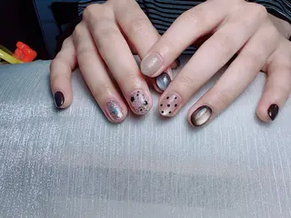 ネイル Yuxi Beauty salon 【ユーシィー ビューティ サロン】所属・ユーシーネイルサロン 池田公園店のネイルデザイン