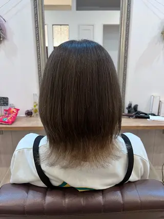 ミディアム カラー 🐰ハイトーンカラー 畠山　渡🐰のヘアスタイル