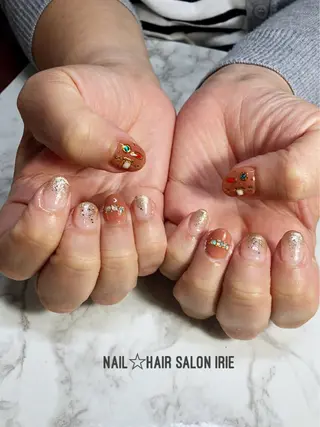 ネイル Hair salon Irie所属・與儀 知佳のネイルデザイン