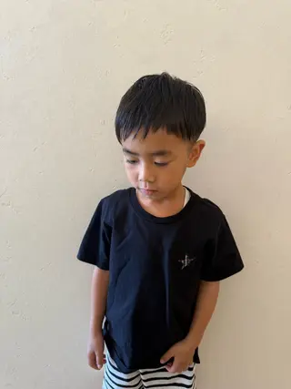 キッズ 小宮山 桃加のヘアスタイル