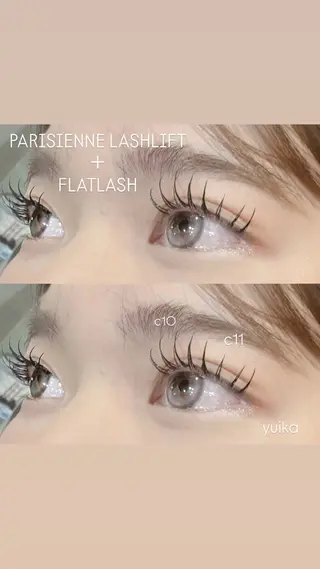 マツエク・マツパ airRe yuikaのマツエク・マツパデザイン