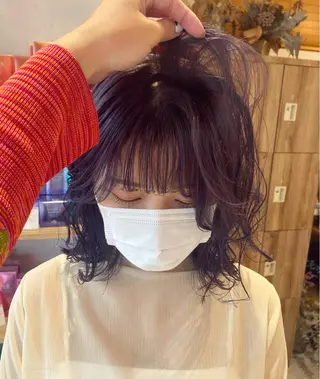 ショート カラー パーマ パーマ指名No1 /namiのヘアスタイル