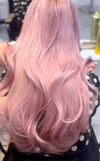 カラー アレンジカラー モデル🎀yuuiのヘアスタイル