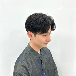 ショート メンズ 【メンズパーマ特化】 🍏網中勇喜のヘアスタイル