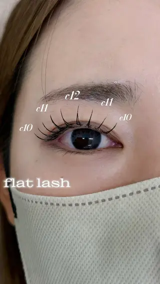 マツエク・マツパ Awww!tokyo群馬店所属・髙栁 花舞のマツエク・マツパデザイン