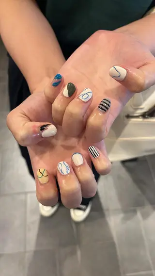 ネイル 鈴木 里奈のネイルデザイン