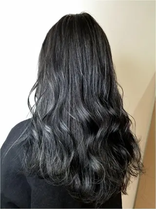 セミロング カラー ヘアアレンジ 【髪質改善美容師】t occa茨木篠原健太のヘアスタイル