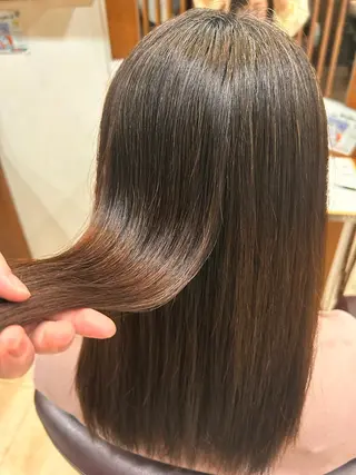 ロング 艶髪カラー┊︎ レイヤーボブ🍀きりのヘアスタイル