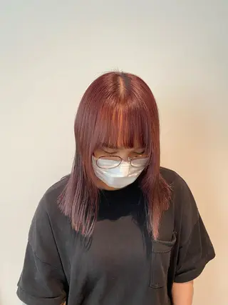 セミロング カラー CURIO/南船場 /RIN💈🍎のヘアスタイル