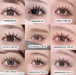 マツエク・マツパ ズイ キキのマツエク・マツパデザイン