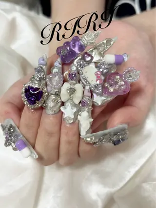 ネイル riri オーナーのネイルデザイン