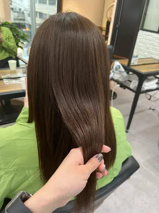 ロング カラー パーマ ヘアアレンジ メンズ キッズ ネイル マツエク・マツパ アイブロウ 横浜Bob美容師🤎 ERINAのヘアスタイル
